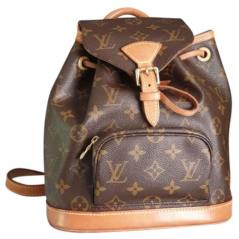 lv backpack brown|louis vuitton brown leather backpack.